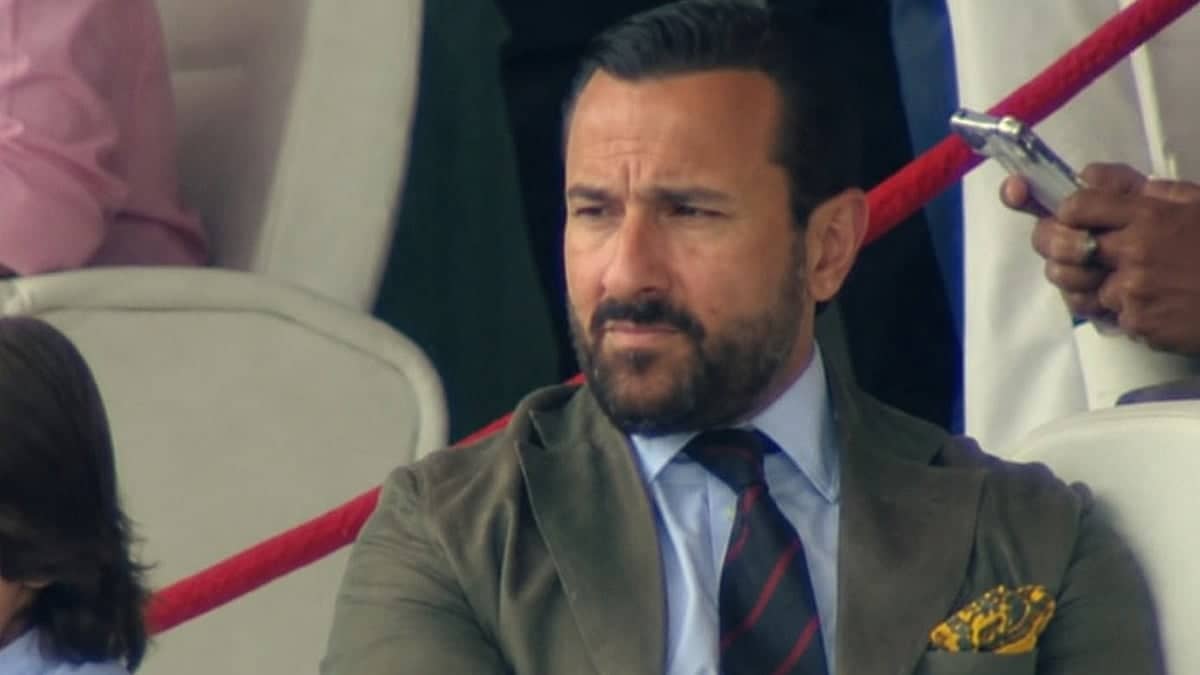 Saif Ali Khan Steals the Spotlight at Lord's ODI Match