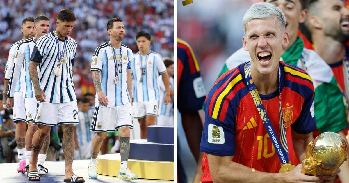 Dani Olmo's Cheeky Take on Argentina Snubbing Spain's Trophy