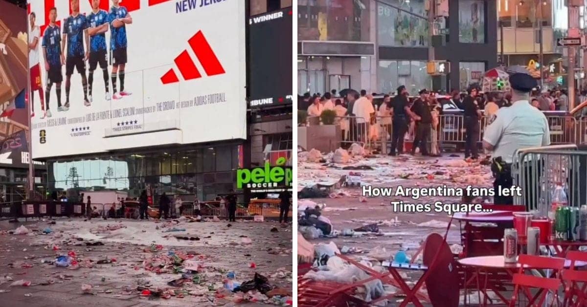 Argentina Fans Create Chaos in Times Square After Loss