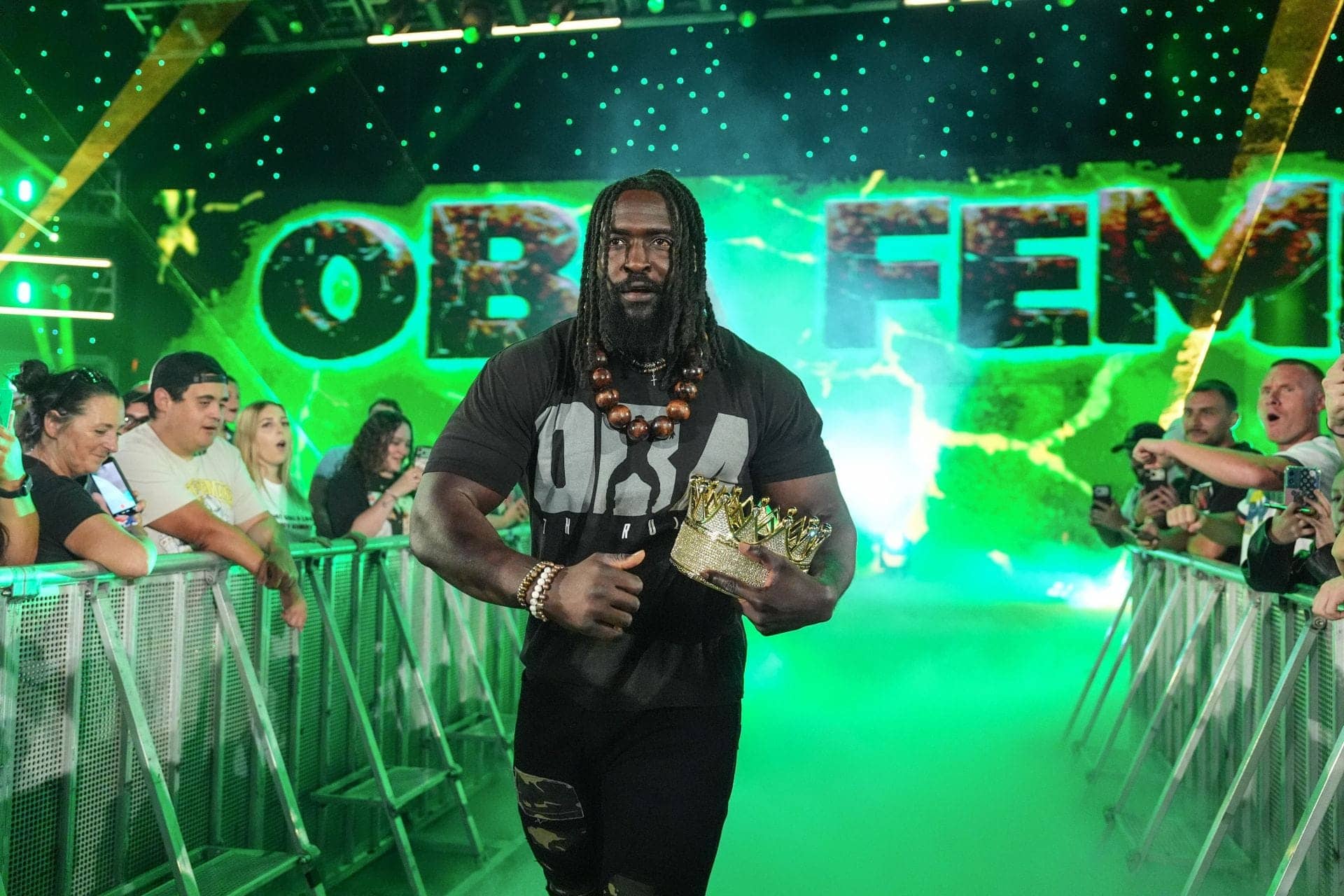 Oba Femi's WWE RAW Showdown: A Beatdown to Remember!