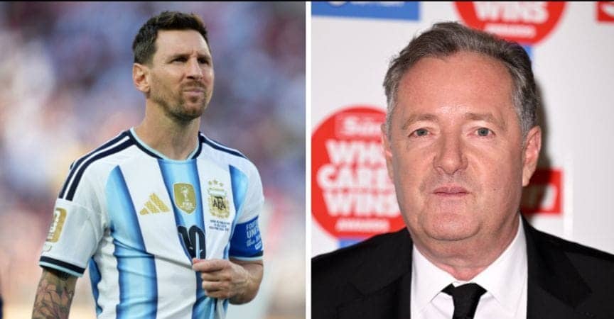 Piers Morgan Ka Messi Par School Sneak Ka Ilzaam