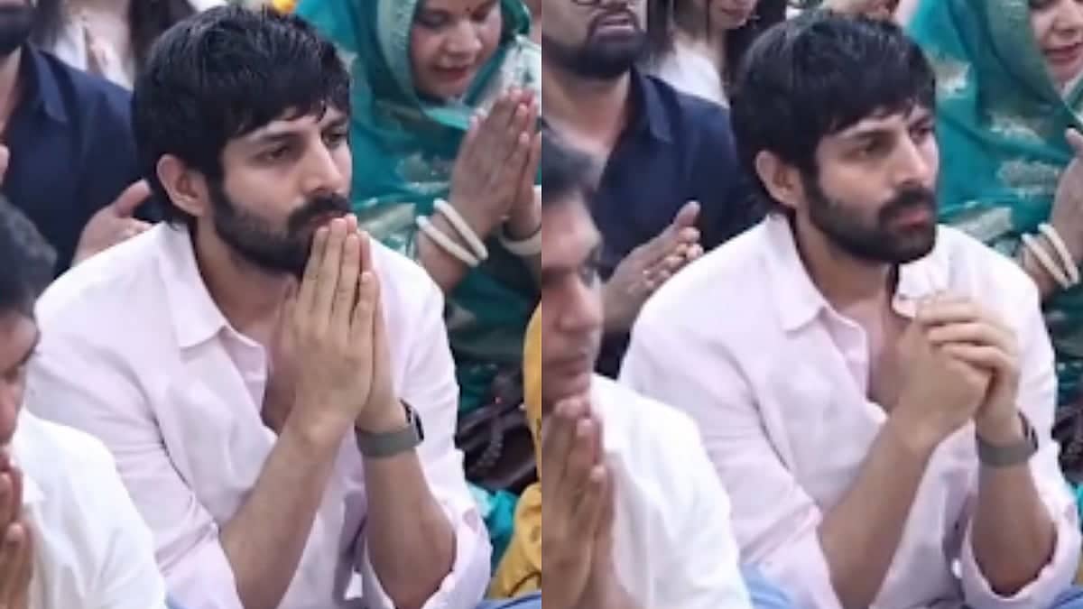 Kartik Aaryan's Temple Trip After Winning His First Award