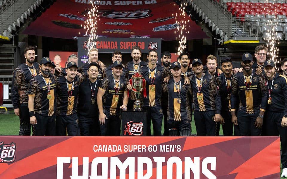 Canada Super60 Draft: Six Teams Set for Epic Cricket Clash