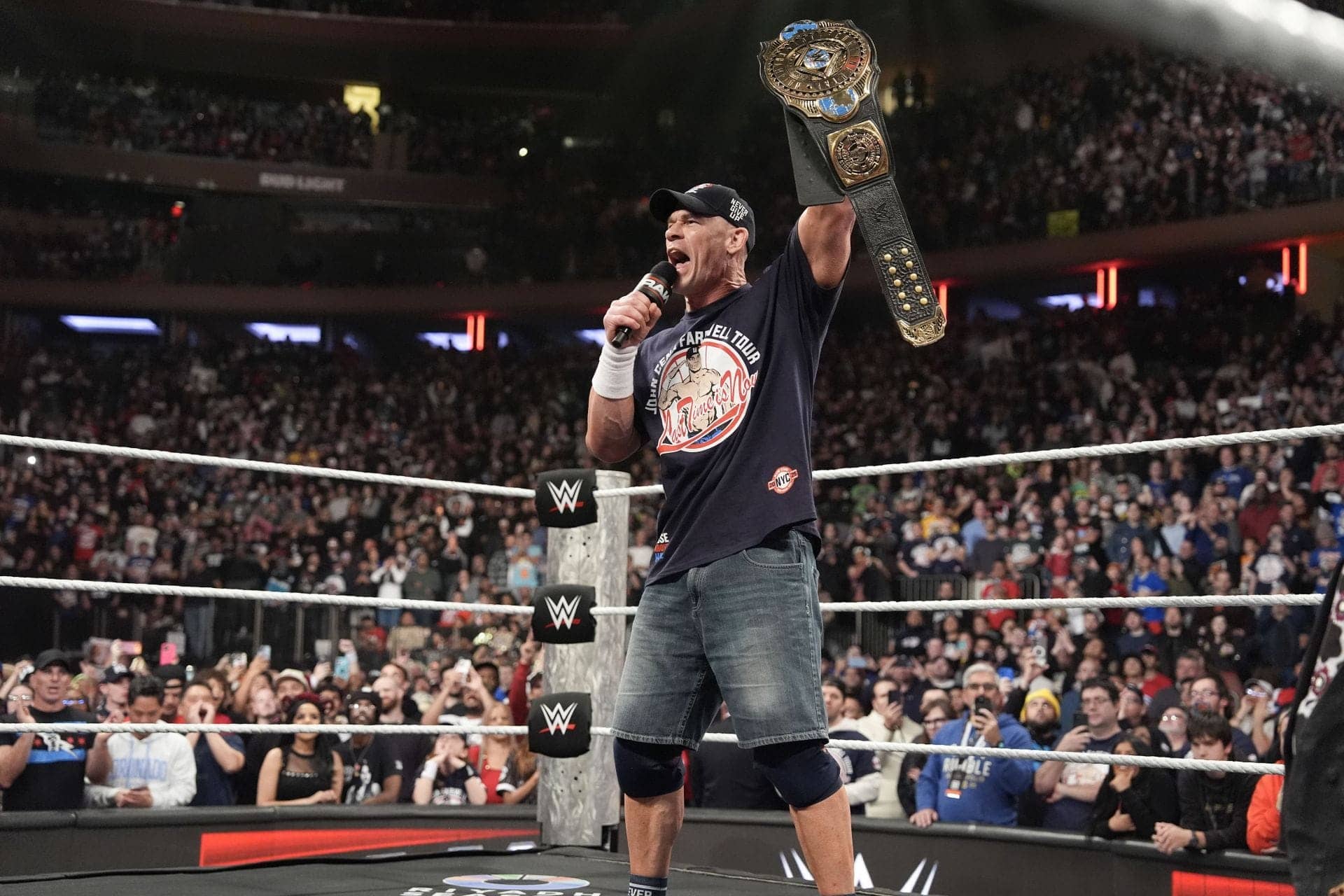 Cena and Styles Share a Hilarious Farewell at Crown Jewel