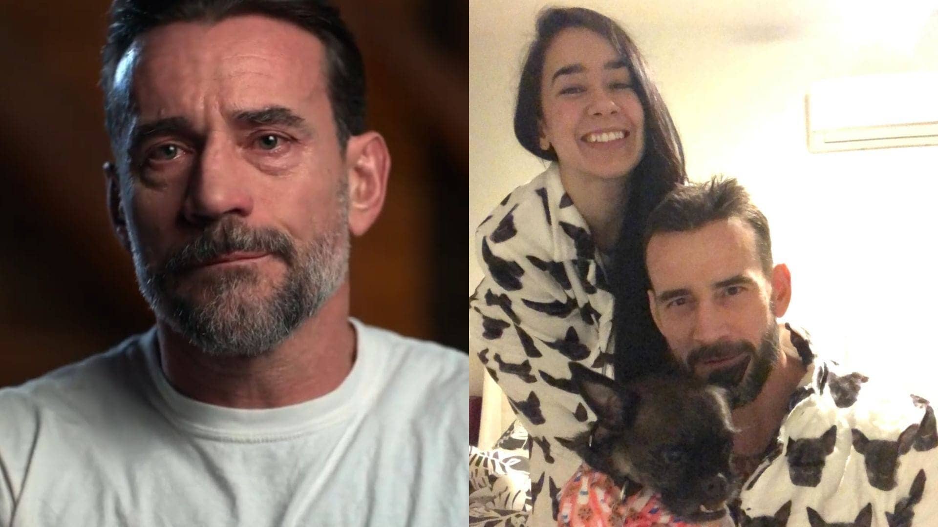 CM Punk and AJ Lee Reflect on Their Beloved Dog Larry