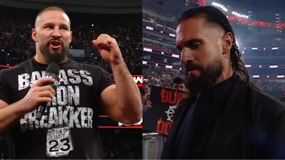 Bron Breakker's Apology Before the Epic Spear Moment