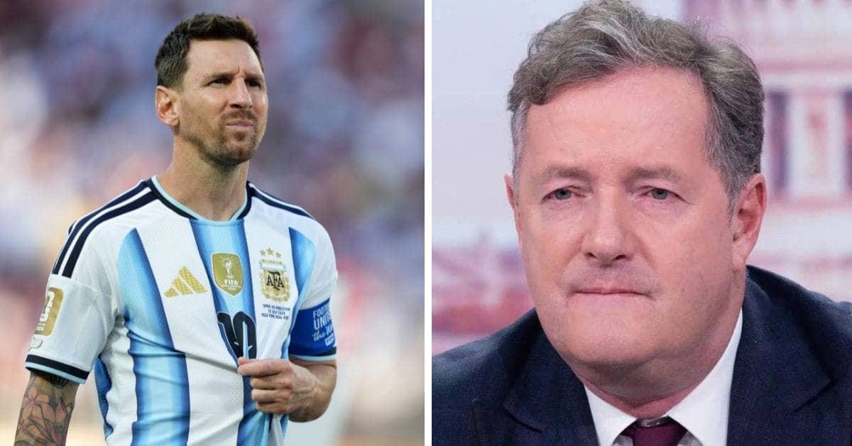 Piers Morgan Takes a Swing at Messi After World Cup Final