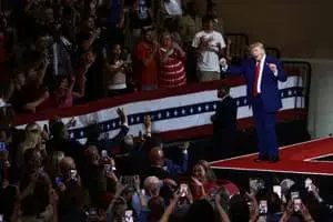 Trump's Georgia Rally: GOP Gets Sweaty Over Voting Chat