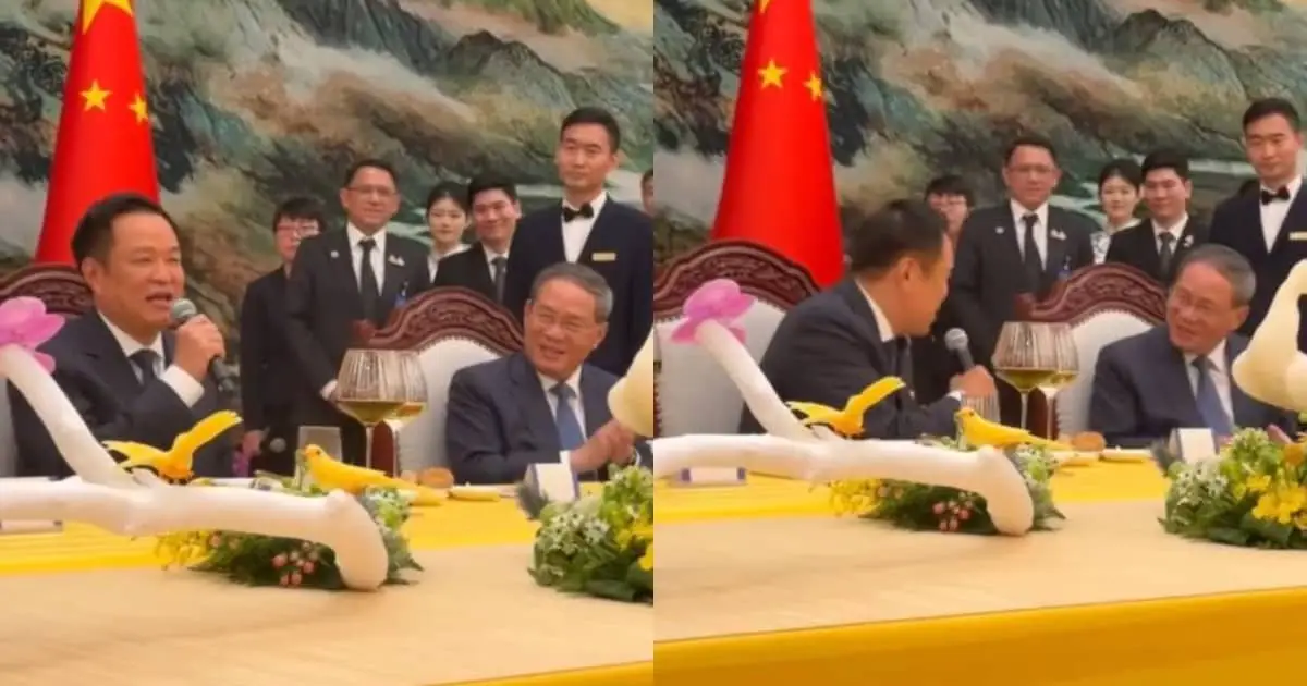 Thai PM Anutin Ne Li Qiang Ko Gaya, Garba Ka Dhamaka!