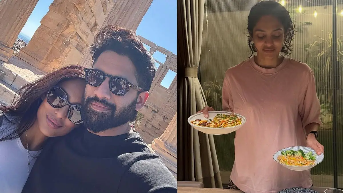 Naga Chaitanya's Dinner Post Sparks Sobhita's Fun Reply