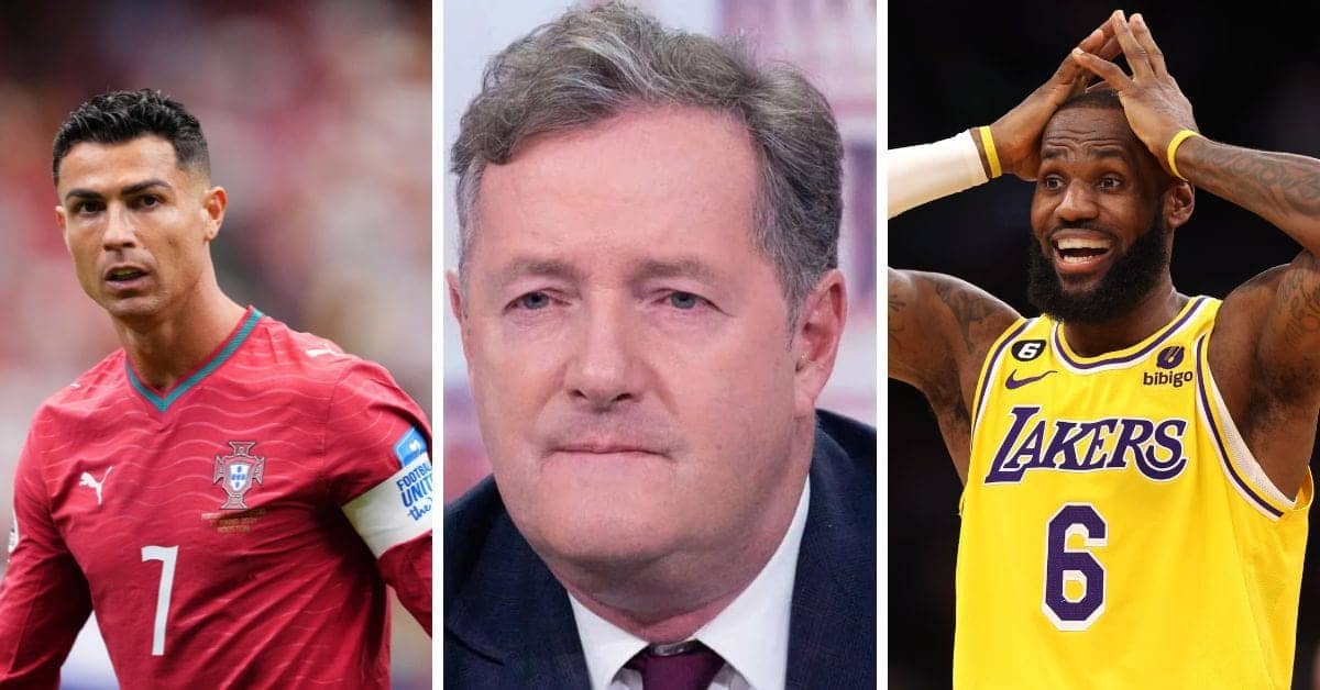Piers Morgan Calls LeBron the Cristiano Ronaldo of Basketball