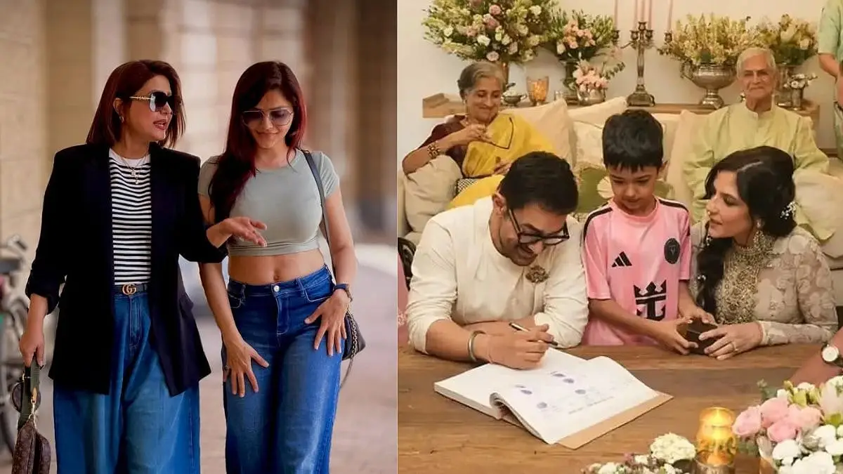 Hina Khan and Rubina Dilaik Chat About Aamir Khan's Love Life