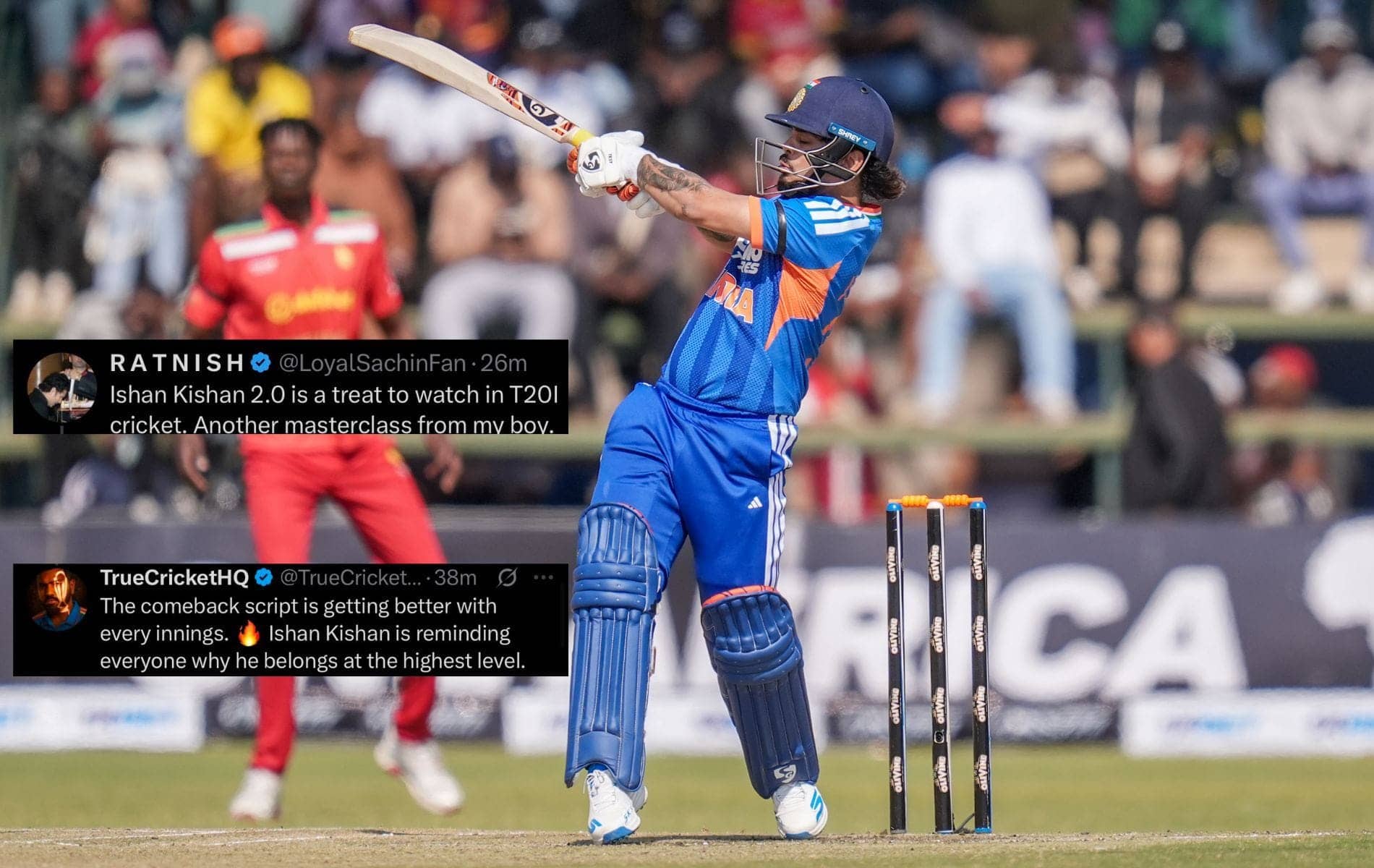 Ishan Kishan's 81 Runs Light Up India's Victory Over Zimbabwe
