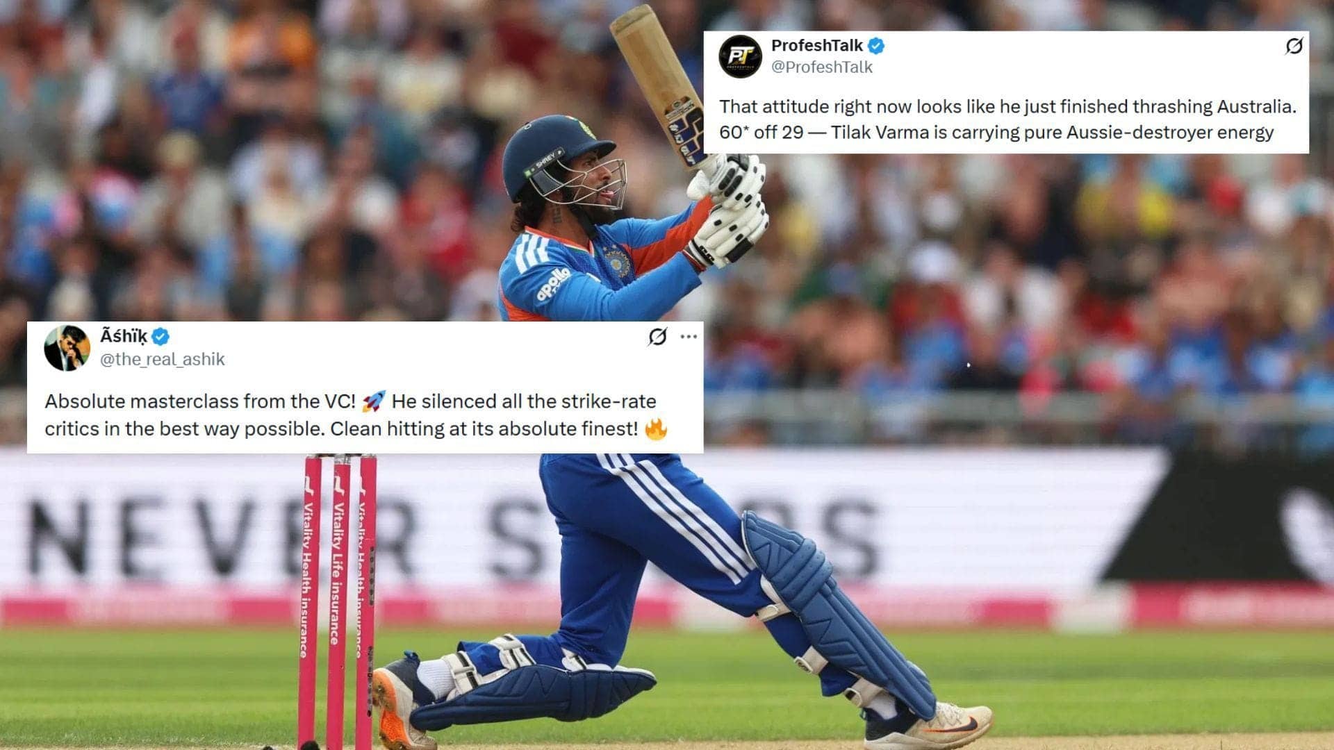 Tilak Varma's Incredible 60 Off 29: A Cricket Spectacle!
