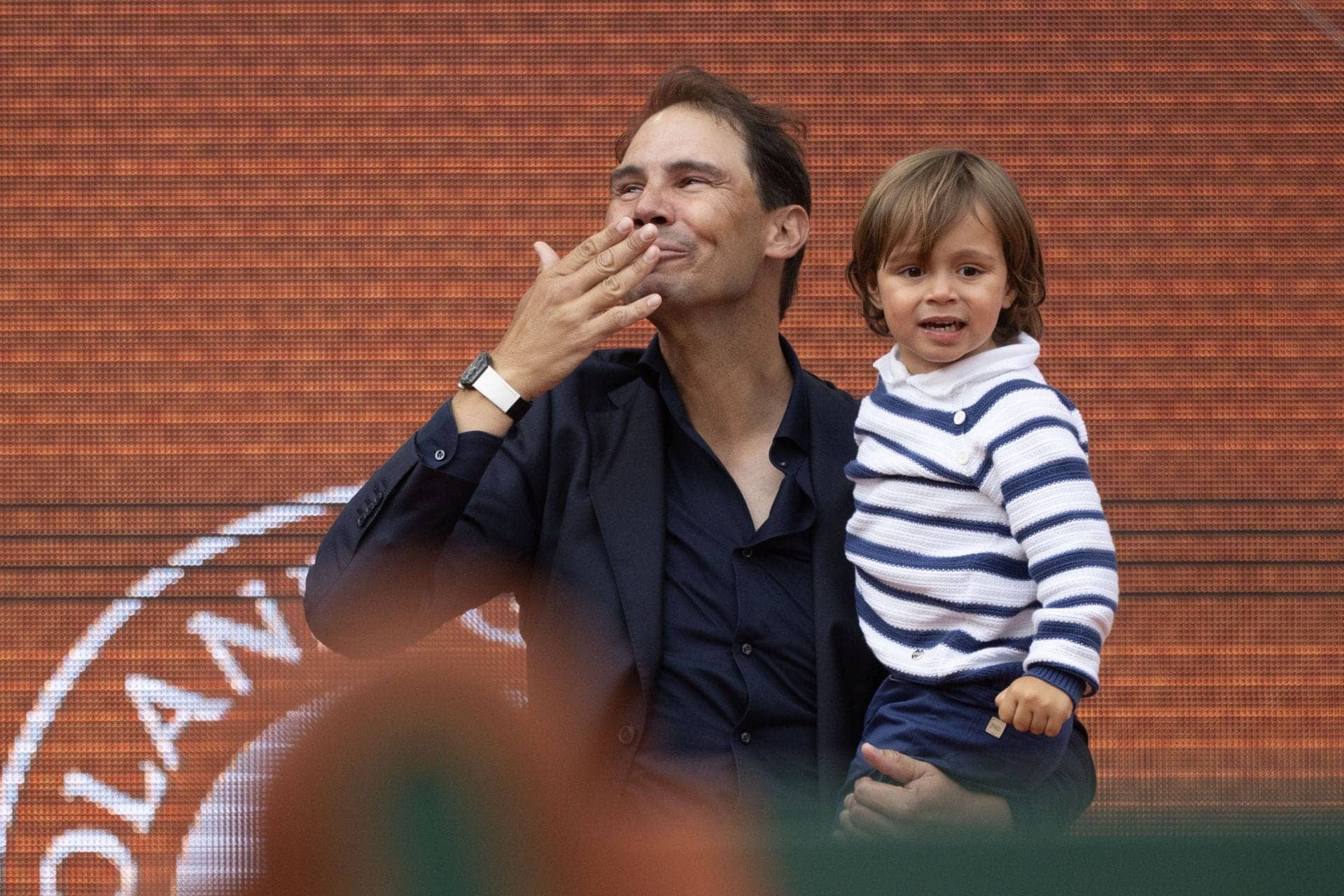 Rafael Nadal and Son Enjoy Fun Family Time on the Yacht
