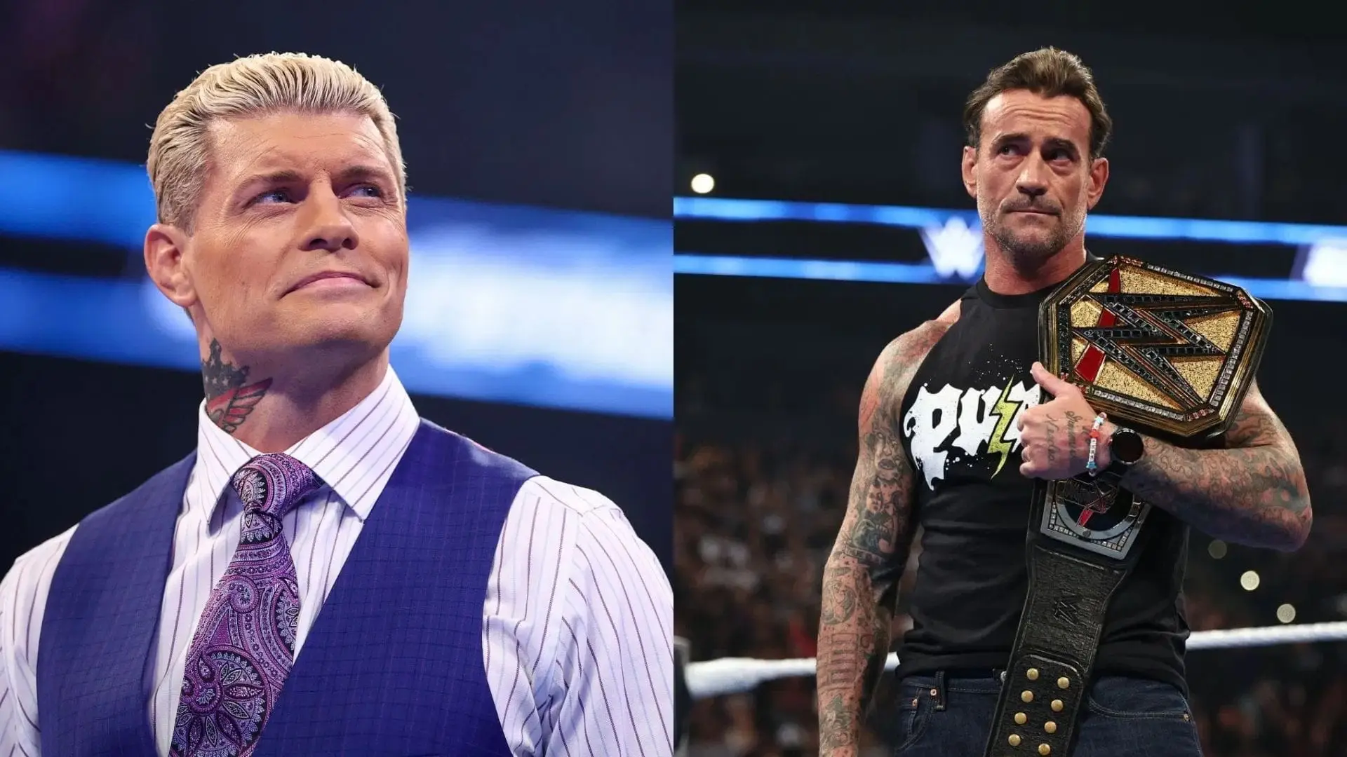 WWE Live Event: Danhausen Gets Kisses from Punk and Rhodes