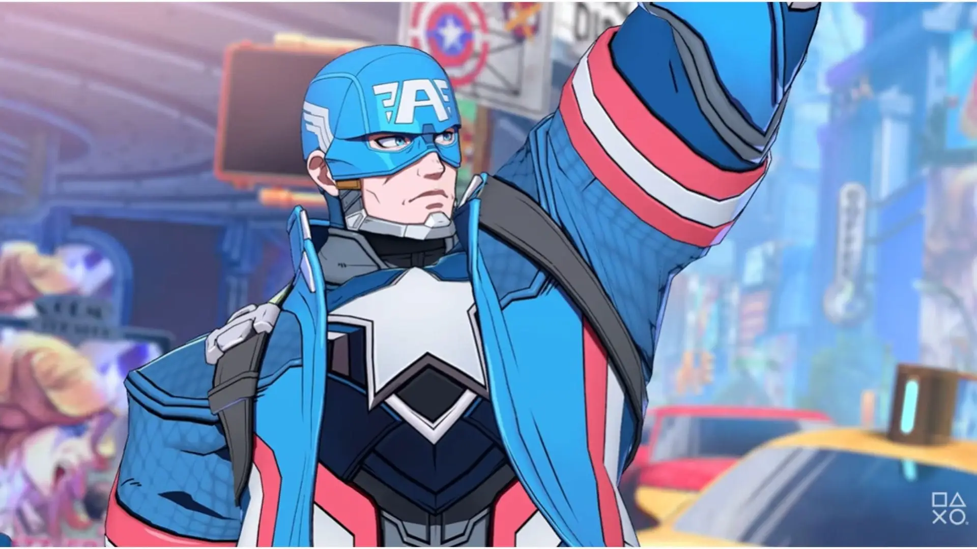 Captain America's Marvel Tokon Fighting Souls Playbook