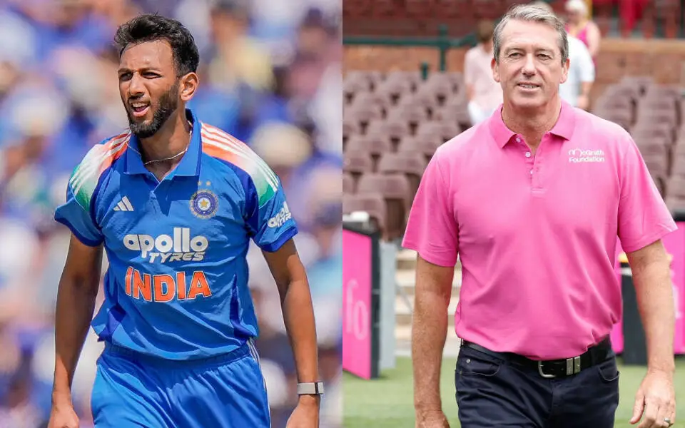 Glenn McGrath Backs Prasidh Krishna as Bumrah's New Buddy