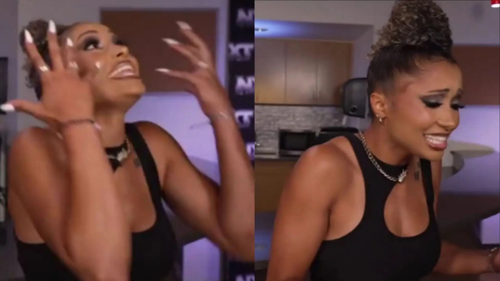 Cruz Montana Struts Away From Kelani Jordan's Rant