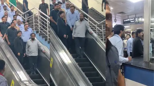 Tamil Nadu CM Vijay Takes Metro Ride Like a Local Champ