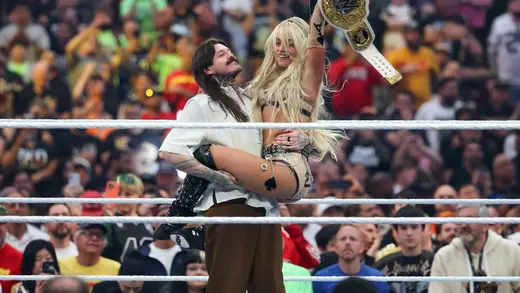 Dominik Mysterio's Wife's Funny Reaction to Liv Kiss
