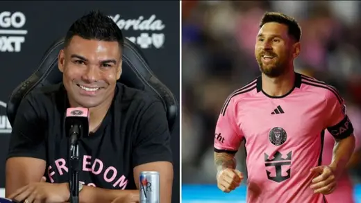 Casemiro Calls Messi the God of Football, How You Doin'?