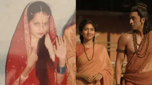 Kangana's School Photo as Sita Maa Sparks Ramayana Buzz