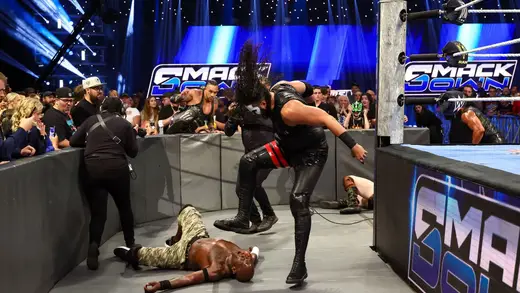 WWE SmackDown Match Turns Chaotic with Shocking Assault