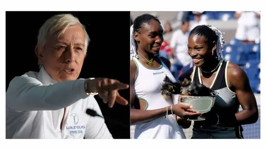 Martina Navratilova Turns Up the Heat on Tennis Debate