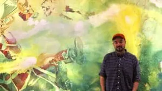 Esteban del Valle Serves Up Art Inspired by Van Gogh and Graffiti