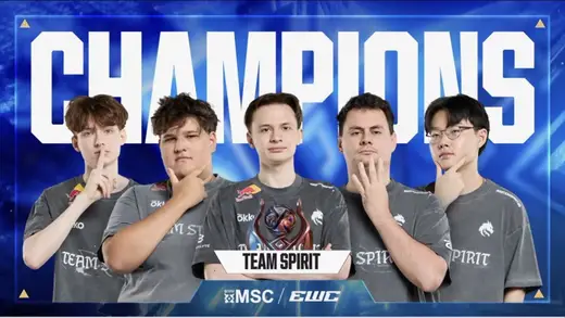 Team Spirit Takes the Crown at MLBB MSC 2026, Baby!