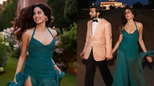Janhvi Kapoor Steals the Show at Wedding Fashion Runway