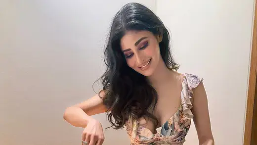 Mouni Roy Dazzles in Floral Dress for Friendship Day