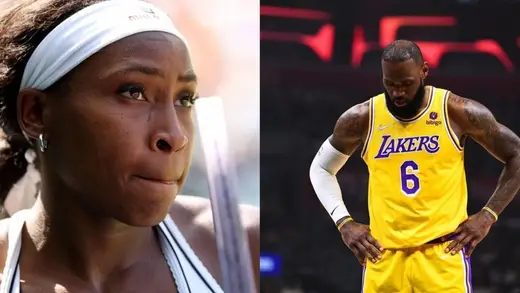 Coco Gauff's Coach Roasts LeBron Before 76ers Debut