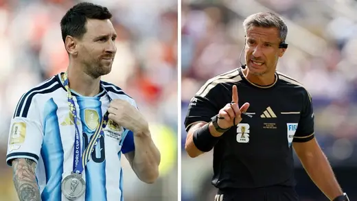 Referee Keeps Messi Chat Under Wraps in World Cup Chaos