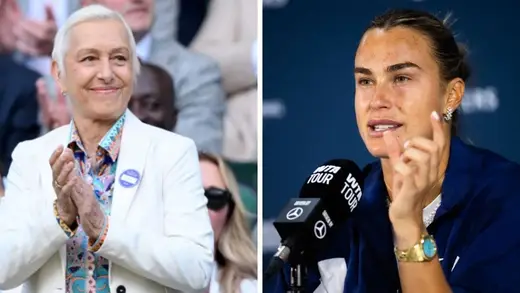 Martina Navratilova Supports Aryna Sabalenka's Fairness Views