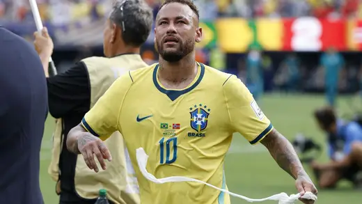 Neymar Shuts Down Dad's Comeback Talk with a Smile