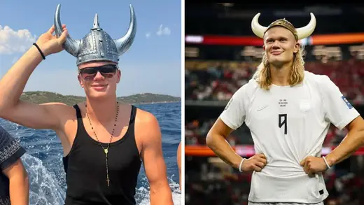Erling Haaland Rocks £790 Sandals and a Stylish Vibe