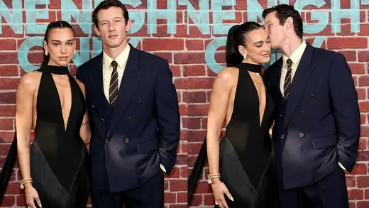 Dua Lipa & Callum Turner Bring the Heat to Red Carpet Debut