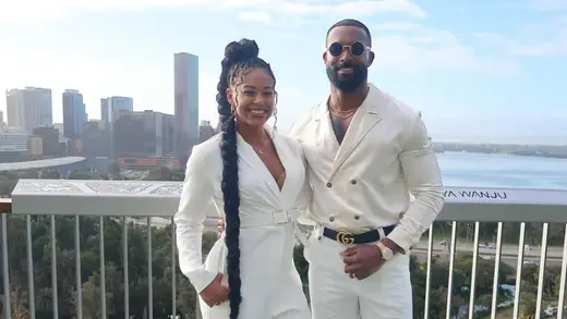 WWE's Bianca Belair and Montez Ford Celebrate Baby Joy
