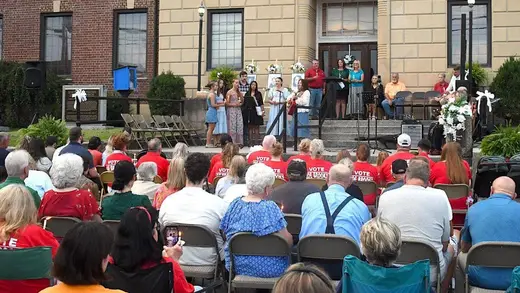 Community Comes Together at Vigil for Beloved Residents