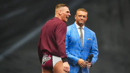 Gunther's Cheeky Two-Word Message After SummerSlam Setback