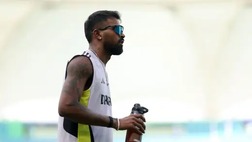 Hardik Pandya Swaps Mumbai Traffic for Bengaluru Training