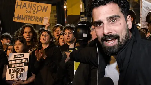 Melbourne Mein One Nation Fundraiser Pe Masked Protest Ka Drama