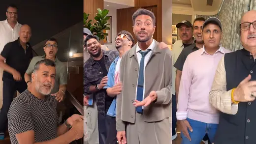 Celebrities Dive Into Viral Reel Trend for All Ages Fun