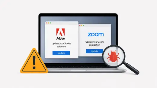 Sneaky Cybercriminals Pretend to Be Software Updates