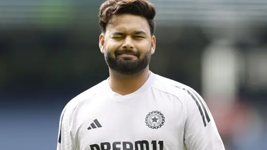 Rishabh Pant's Super Catch Steals the Show in Practice