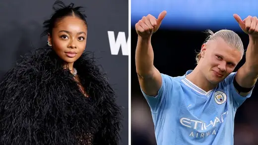Skai Jackson's Son Eats Like Soccer Star Erling Haaland
