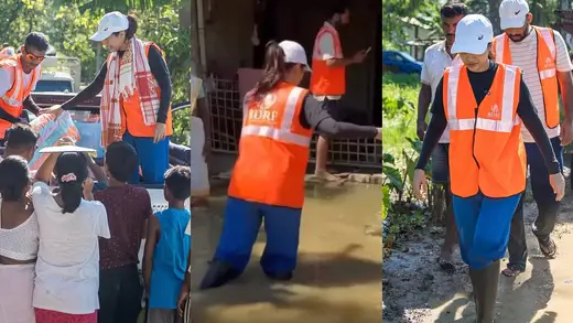 Bhumi Pednekar Takes the Plunge for Assam Flood Relief Efforts
