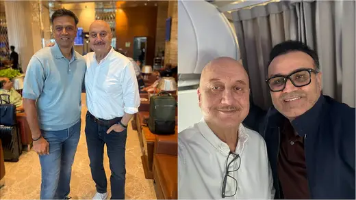 Anupam Kher Ki Masti: Dravid Aur Sehwag Se Milne Ka Chakkar